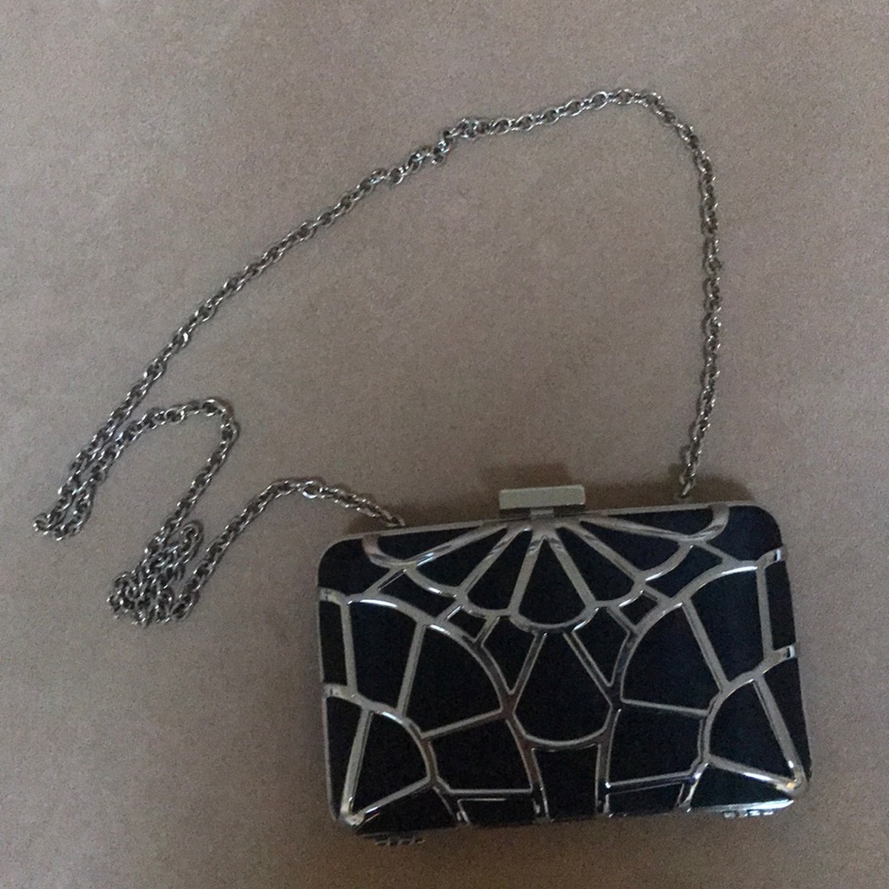 BCBG MaxAzria like new evening bag in black